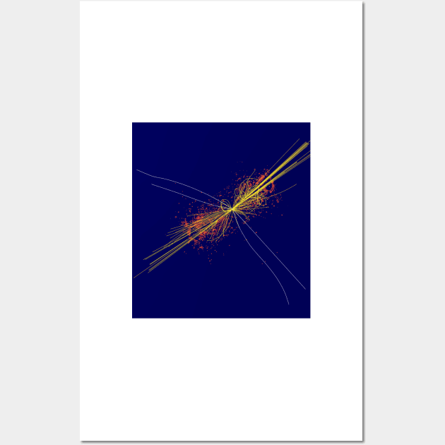 Higgs particle event simulation (A142/0422) Wall Art by SciencePhoto